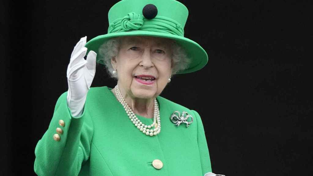 La reina Isabel II en una fotografía tomada durante su Jubileo de Platino, en junio de 2022.