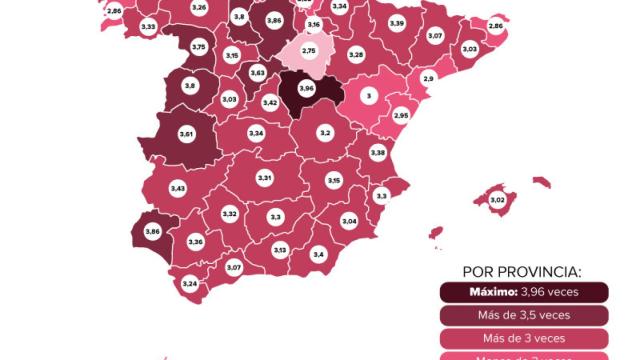 ¿Qué récord sexual tiene la provincia de Guadalajara, por encima del resto de España?