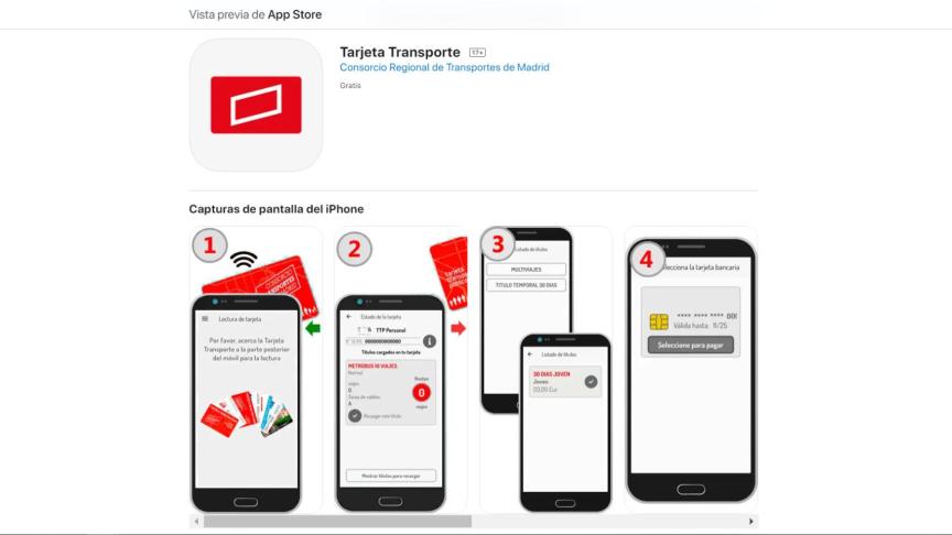 La Tarjeta De Transporte De Madrid Ya Se Recarga Desde El IPhone: Así ...