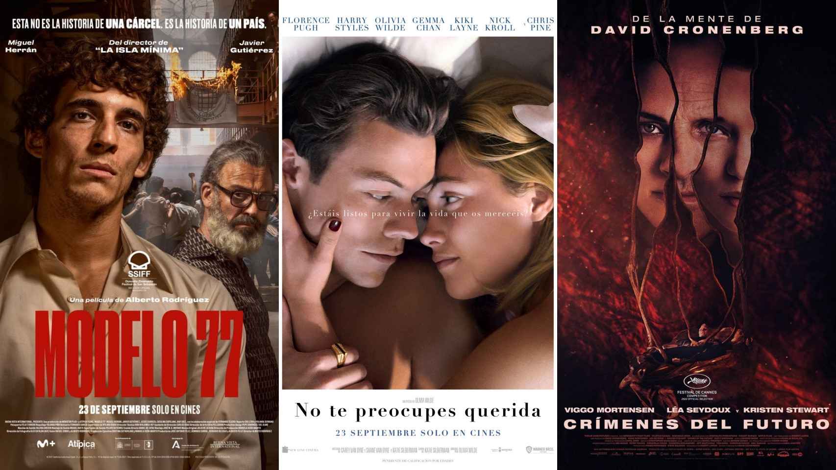 Solenoide maldición Morbosidad Cartelera (23 de septiembre): Todos los estrenos de películas y qué  recomendamos ver