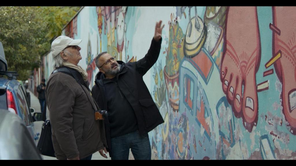 LPH_Zeta y Saura en Lavapiés en un momento del filme