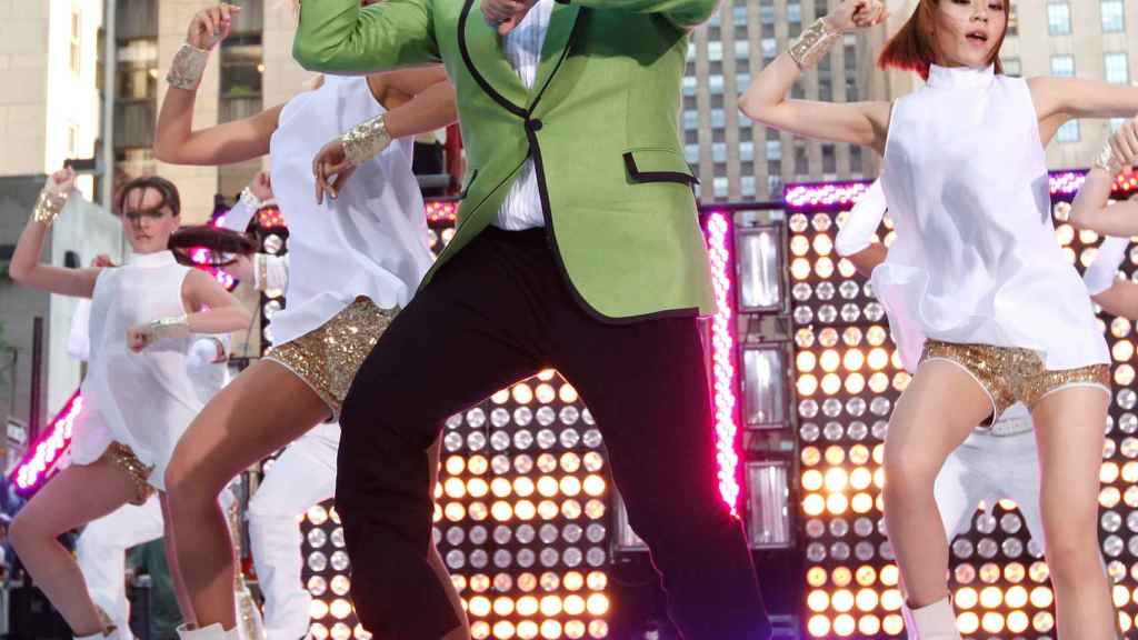 PSY interpreta 'Gangnam Style' en 'Today', 2012. Nueva York. Cortesía de Jason Decrow, Invision, AP, Shutterstock. 'Hallyu! The Korean Wave', en el V&A de Londres
