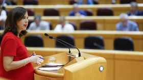 Ione Belarra, ministra de Derechos Sociales y Agenda 2030, durante el pleno del Senado, este martes en Madrid.