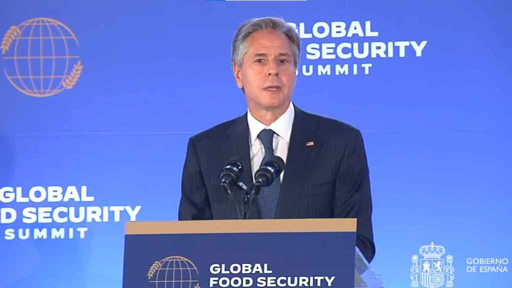 Antony Blinken, US Secretary of State, at the Global Summit for Food Security.