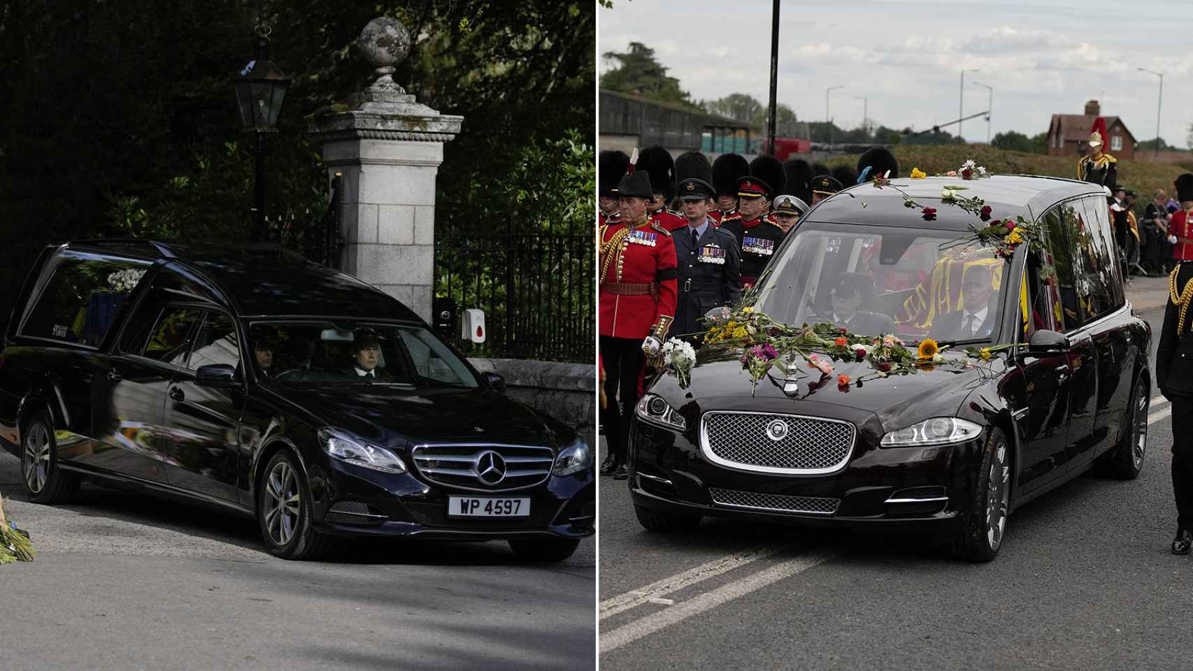 ¿Por qué se ha cambiado el Mercedes como coche fúnebre de la reina Isabel por un Jaguar?