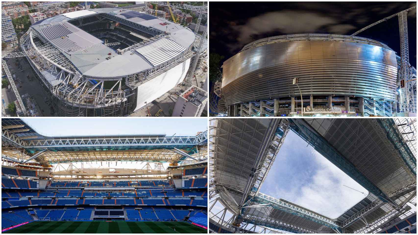 Actualización de las obras del Santiago Bernabéu