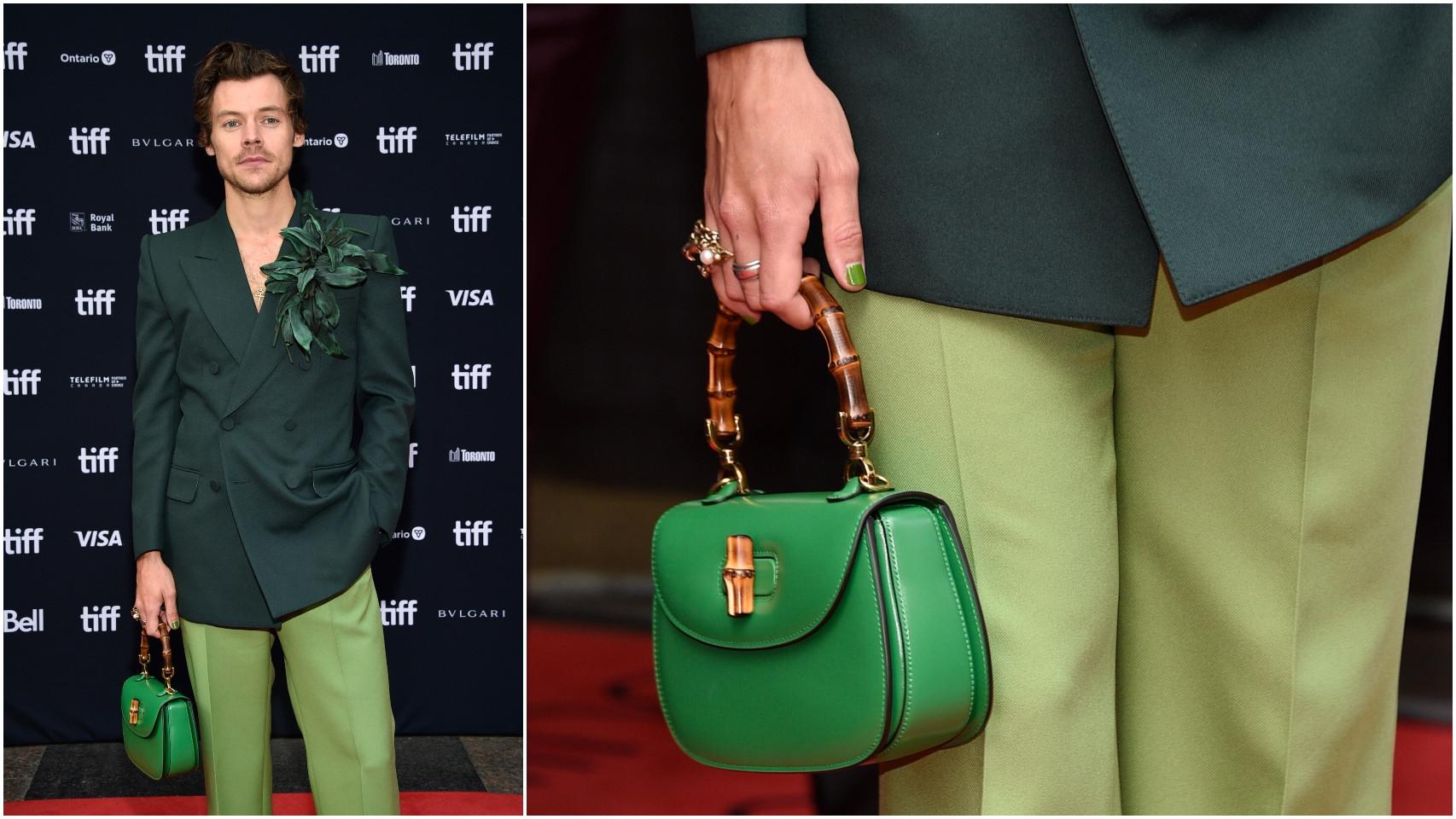 El maravilloso bolso verde que comparten Harry Styles y Carmen Lomana: es  de Gucci y cuesta  euros
