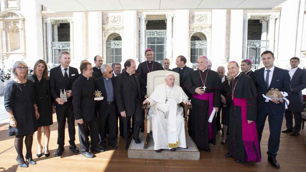 El Papa Francisco recibe a la Fundación VIII Centenario de la Catedral de Burgos