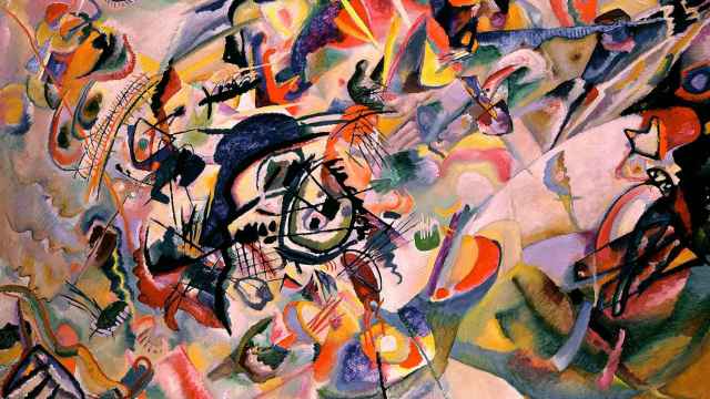 Wassily Kandinsky: 'Composición VII', 1913. Galería Tretiakov, Moscú