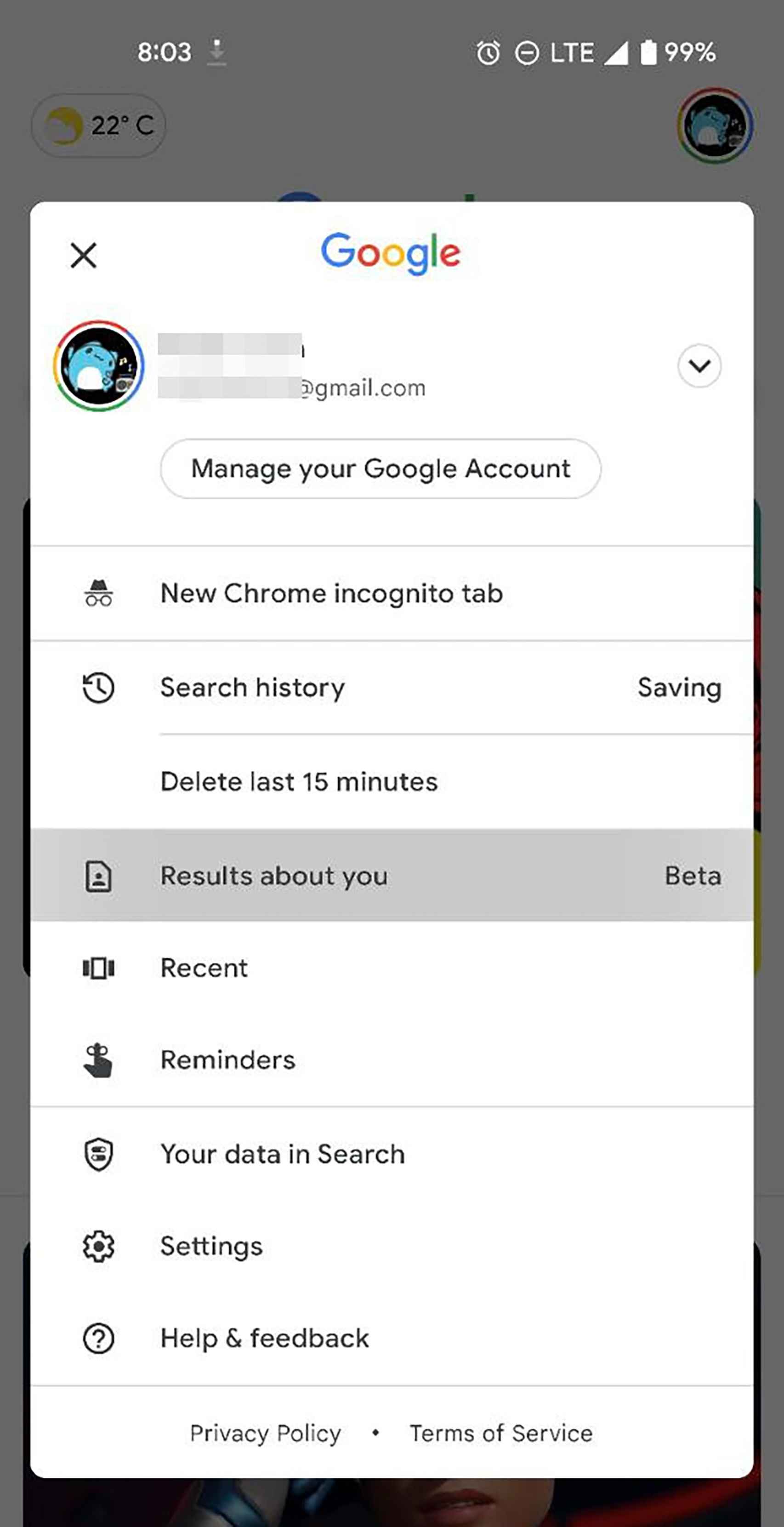 La nueva opción para eliminar los datos personales de la búsqueda de Google