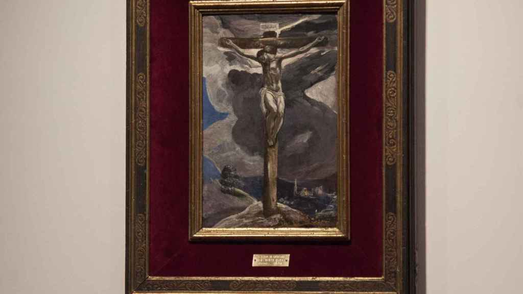 Aseguran en 3 millones de euro el 'Cristo crucificado' del Greco que se exhibe en Toledo