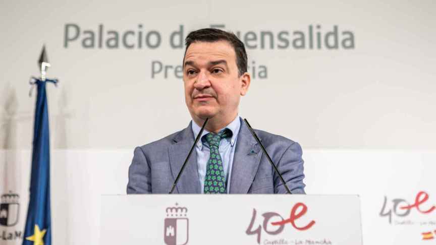 Francisco Martínez Arroyo, consejero de Agricultura, Agua y Desarrollo Rural. Foto: JCCM.