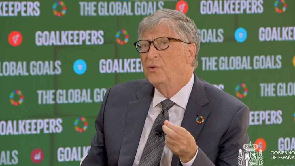 Bill Gates, fundador de Microsoft y organizador del evento 'Goalkeepers' por los ODS.