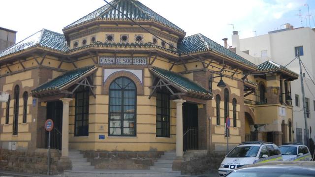 Imagen de la antigua Casa Socorro en el barrio de la Trinidad.