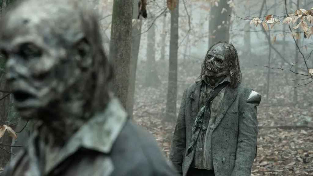 The walkers in the first episode of 'Tales of The Walking Dead'.