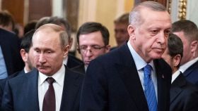 Erdogan y Putin en una imagen de archivo.