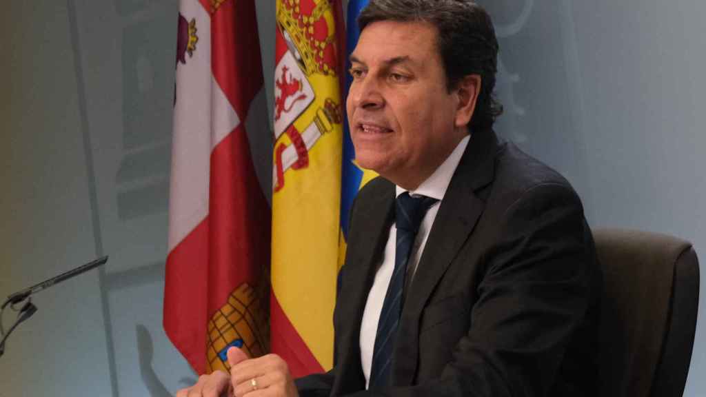 El portavoz del gobierno autonómico, Fernández Carriedo