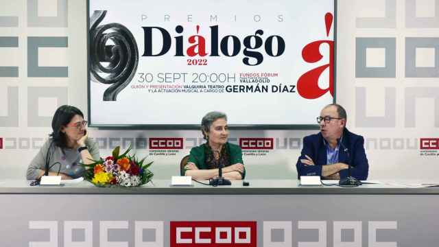 María Calleja Fernández recibe el premio Diálogo 2022 de la Fundación Jesús Pereda de CCOO CyL