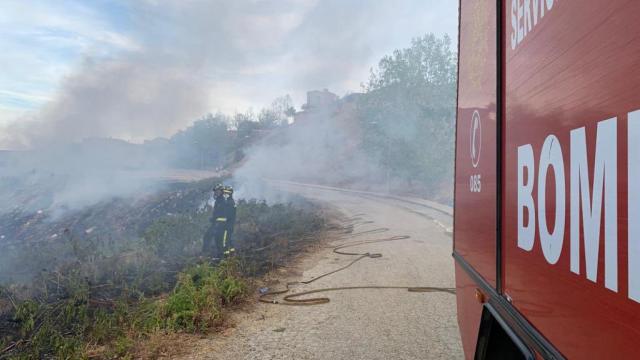 Incendio en Melgar de Arriba