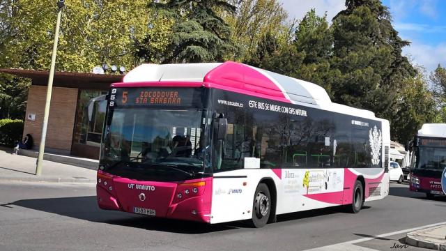 Autobús urbano de Toledo.