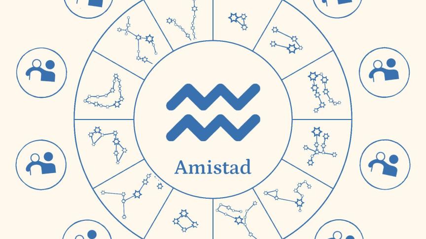 Así es Acuario en la amistad