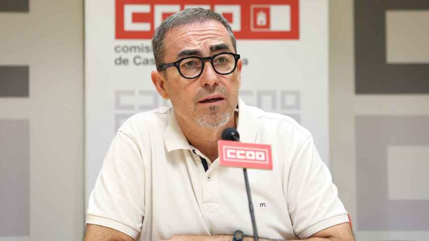 Paco de la Rosa, secretario regional de CCOO en Castilla-La Mancha