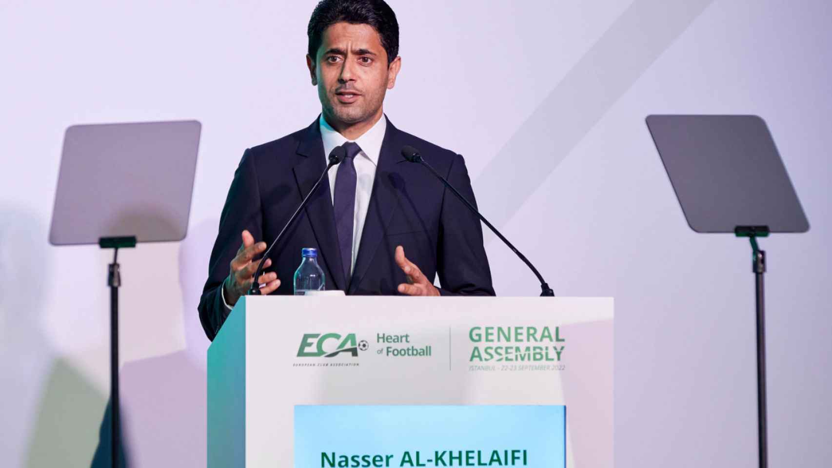 Al-Khelaifi, en la Asamblea General de la ECA 2022