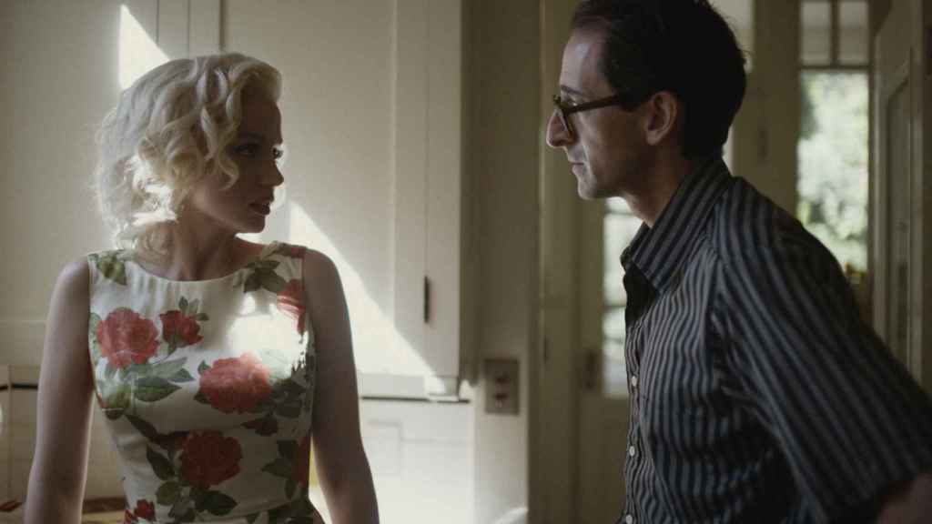 Ana de Armas y Adrien Brody son Marilyn Monroe y Arthur Miller en 'Blonde'.