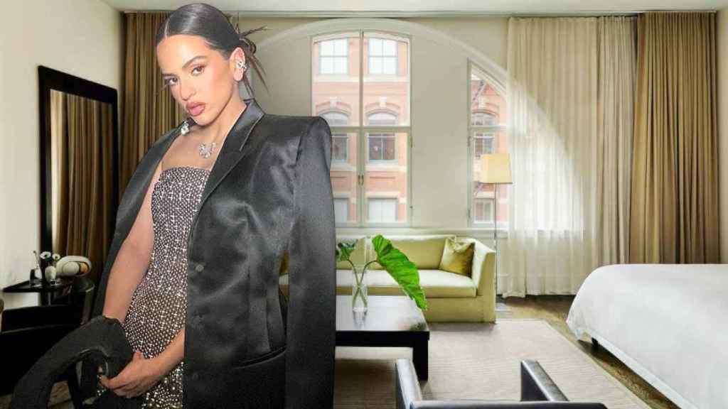 Rosalía siempre se aloja en el hotel The Mercer cuando viaja a Nueva York.