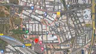 Muere un hombre de  37 años en un accidente de tráfico en el polígono San Luis de Málaga capital
