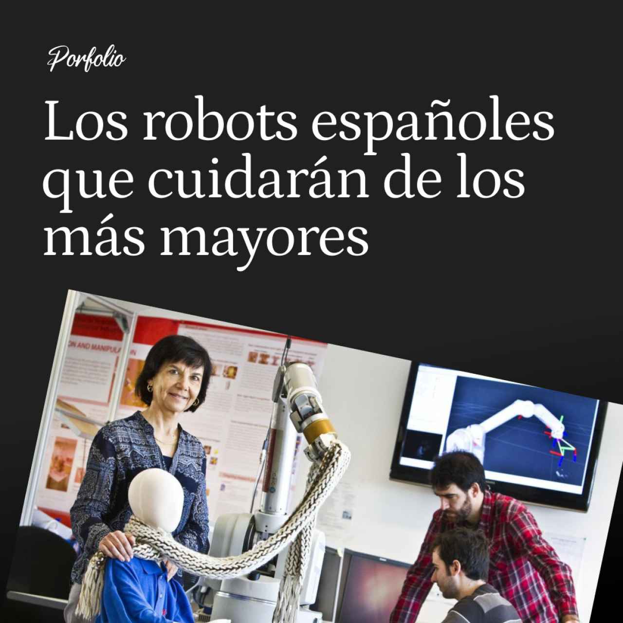 Los Robots Españoles Que Cuidarán de los Más Mayores: los Vestirán y se Comunicarán con Ellos