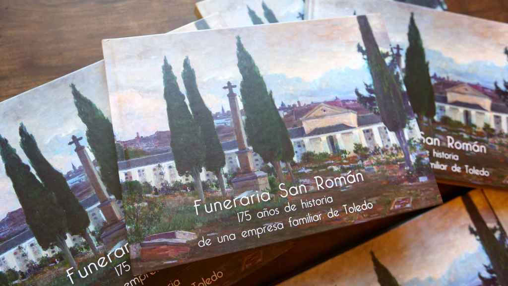 Libro ‘Funeraria San Román. 175 años de una empresa familiar de Toledo’. Foto: Óscar Huertas.