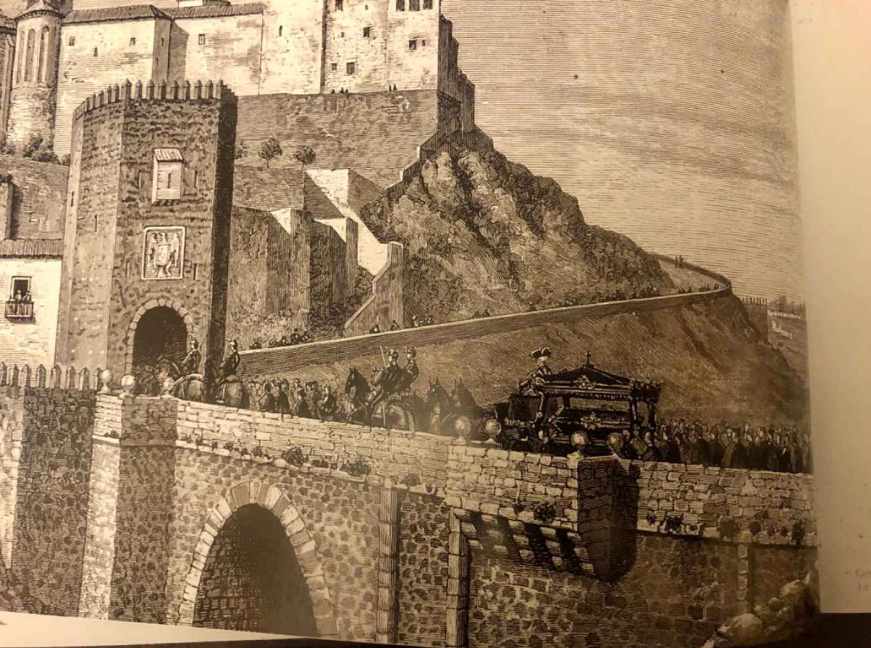 Foto histórica del libro ‘Funeraria San Román. 175 años de una empresa familiar de Toledo’.