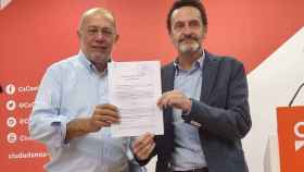 Francisco Igea y Edmundo Bal informan sobre la denuncia al presidente de las Cortes