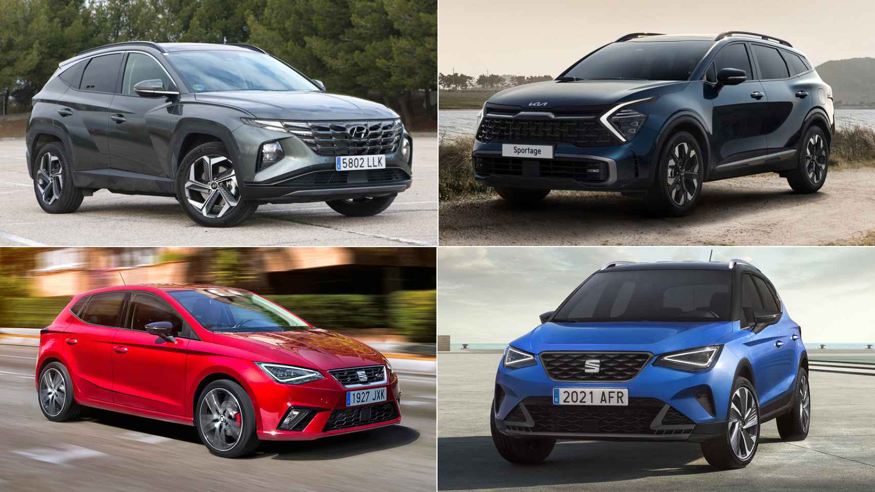 ¿Buscas coche nuevo? Nuestra selección de ofertas: Hyundai Tucson, Seat Arona, Kia Sportage