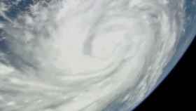 Captura del vídeo de la NASA en el que se ve al Huracán IAN.
