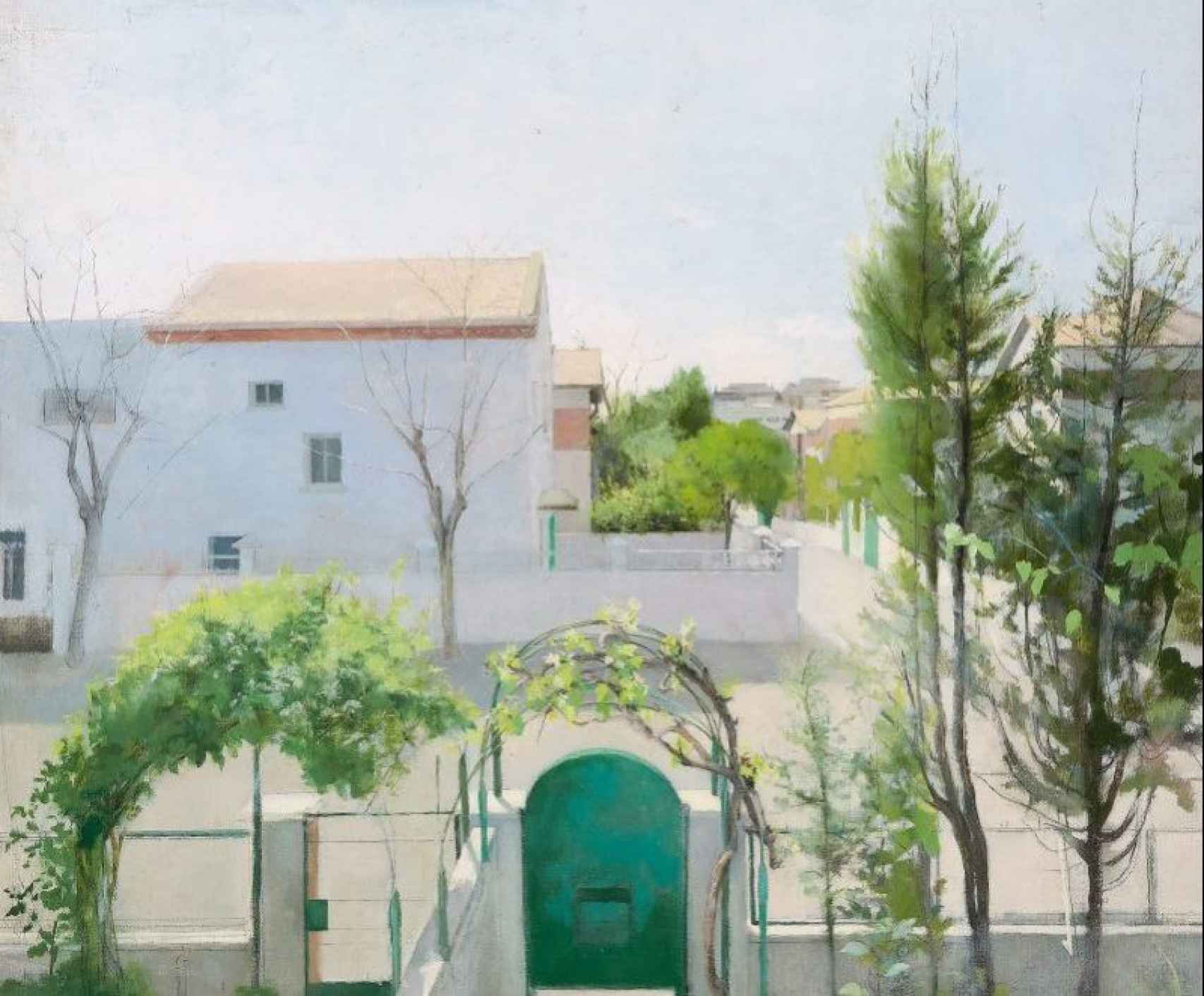 María Moreno: 'Entrada de casa', 1980