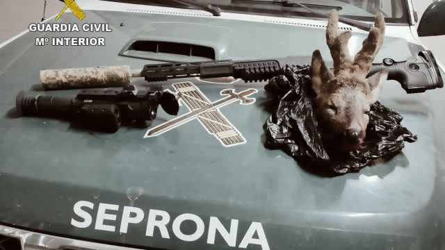 Investigan a un hombre en Guadalajara por llevar una cabeza de animal en el coche