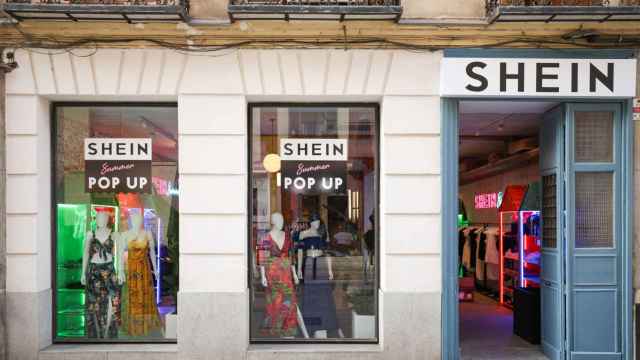 Tienda de Shein temporal en Madrid