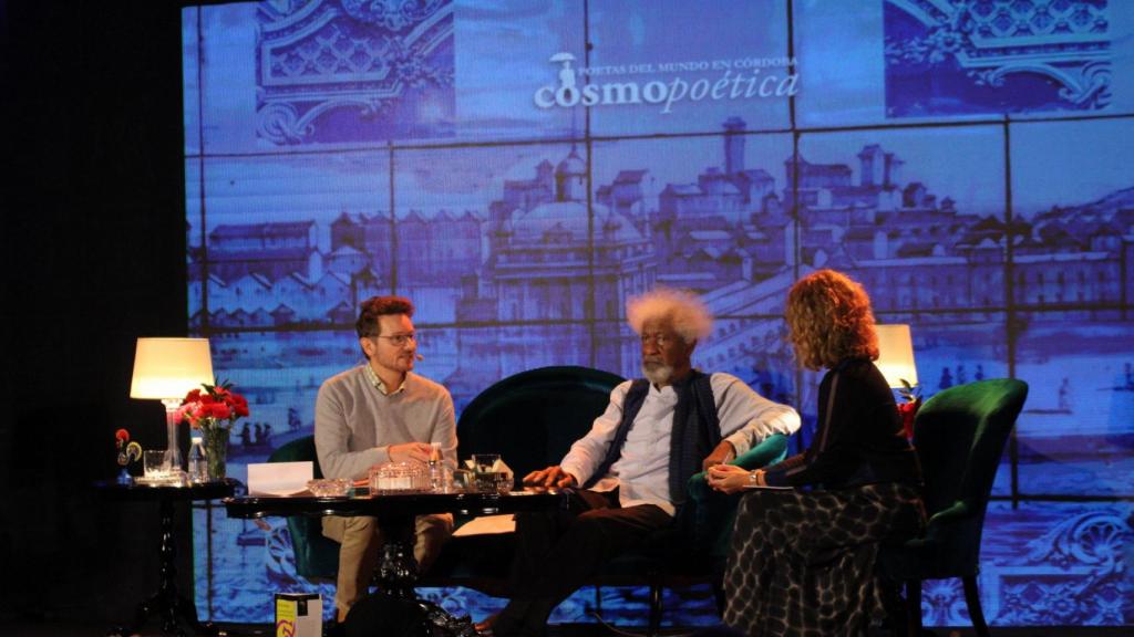 El premio Nobel Wole Soyinka, el pasado año en el festival