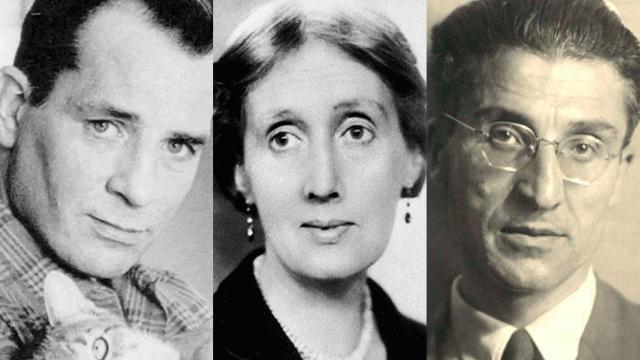 Jack Kerouac, Virginia Woolf y Cesare Pavese