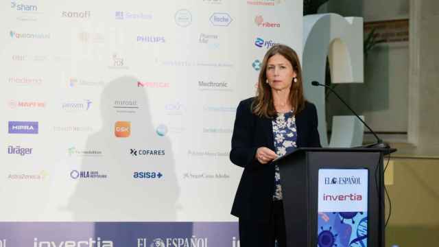 María Jesús Lamas, directora de la Agencia Española de Medicamentos y Productos Sanitarios, durante su intervención en la tercera jornada del III Simposio del Observatorio de la Sanidad.