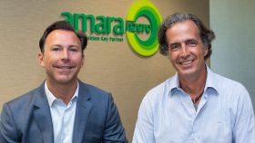 Gonzalo Errejón (CEO) y Pablo Arnús (presidente) de Amara