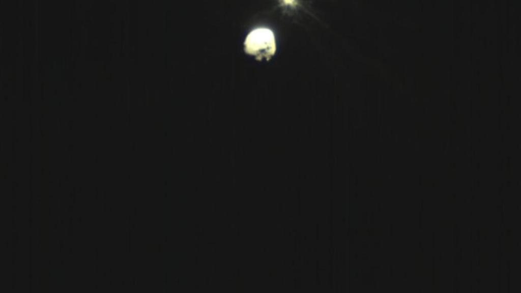 Impacto de DART desde LICIAcube