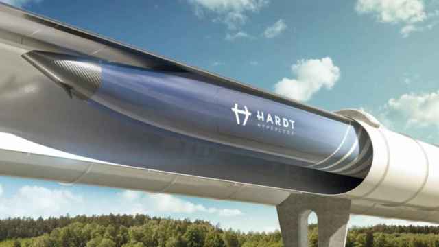 El sistema de transporte de Hardt Hyperloop que conectará varias ciudades europeas