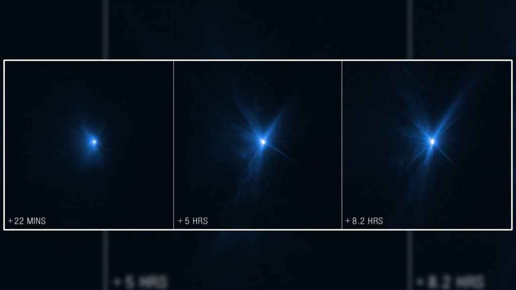Captura por horas del Hubble