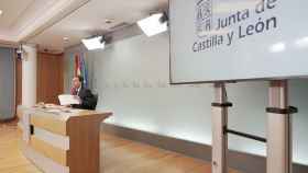 El consejero de Economía y Hacienda y portavoz de la Junta de Castilla y León, Carlos Fernández Carriedo