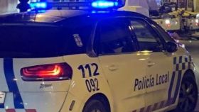 Imagen de un coche de la Policía Local de Burgos