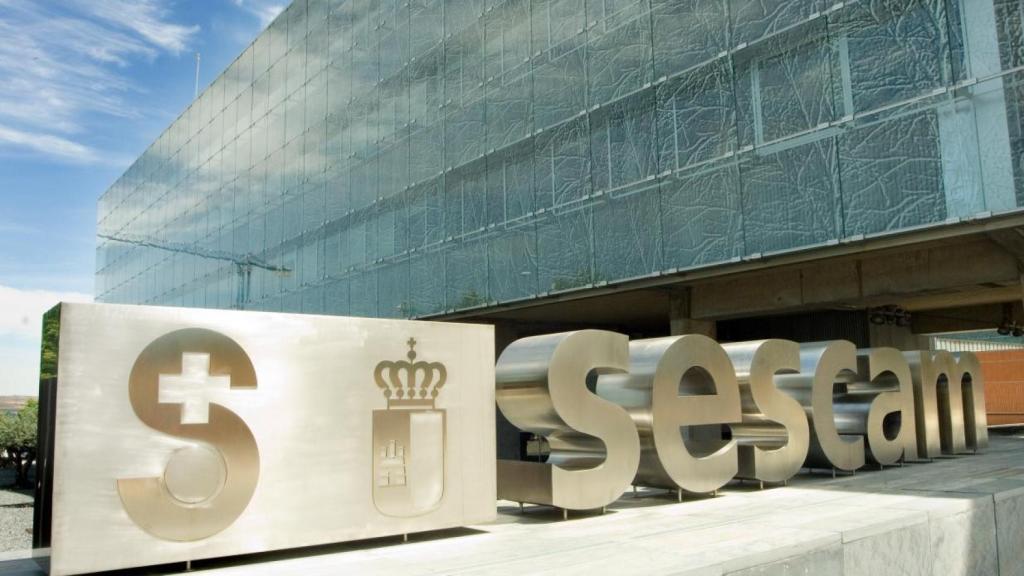 Edificio central del Sescam en Toledo