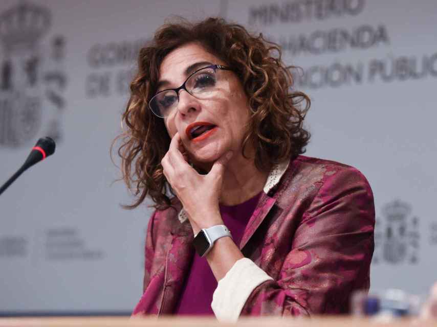 María Jesús Montero, ministra de Hacienda, en una imagen de archivo.